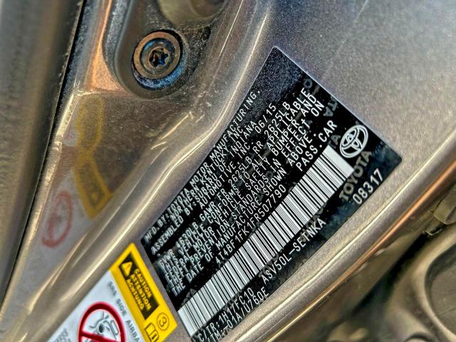 4T4BF1FK1FR507790 - 2015 TOYOTA CAMRY LE GRAY photo 10