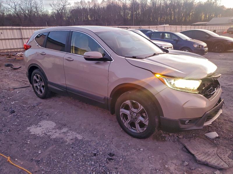 2HKRW2H55KH613593 - 2019 HONDA CR-V EX 白色 照片 4