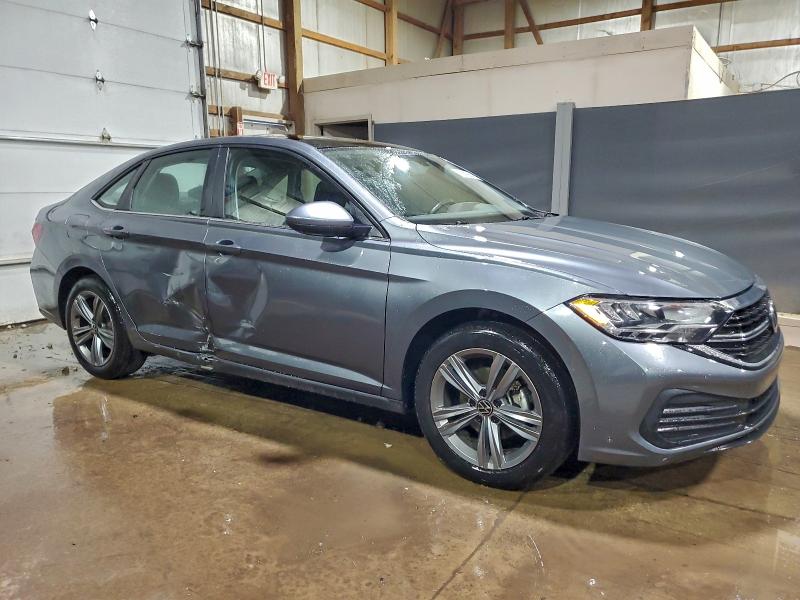 3VW7M7BU8RM070123 - 2024 VOLKSWAGEN JETTA SE GRAY photo 4