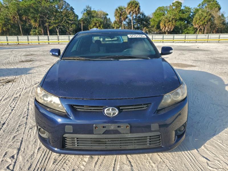 JTKJF5C74B3008430 - 2011 TOYOTA SCION TC BLUE photo 5