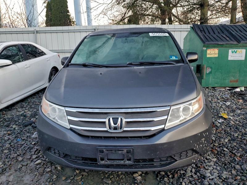 5FNRL5H47CB060673 - 2012 HONDA ODYSSEY EX GRAY photo 5