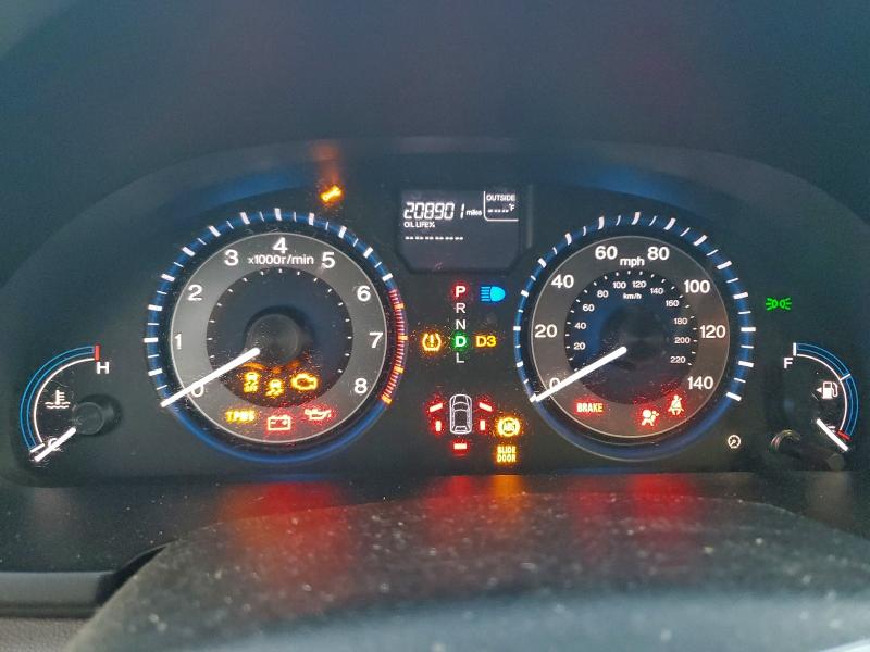 5FNRL5H47CB060673 - 2012 HONDA ODYSSEY EX GRAY photo 9