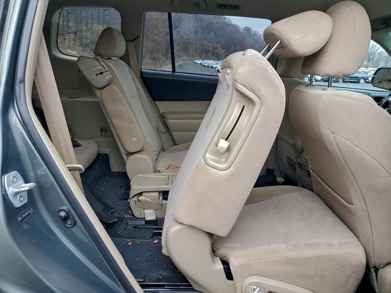 5TDBK3EH8DS244551 - 2013 TOYOTA HIGHLANDER BASE Зеленый фото 10