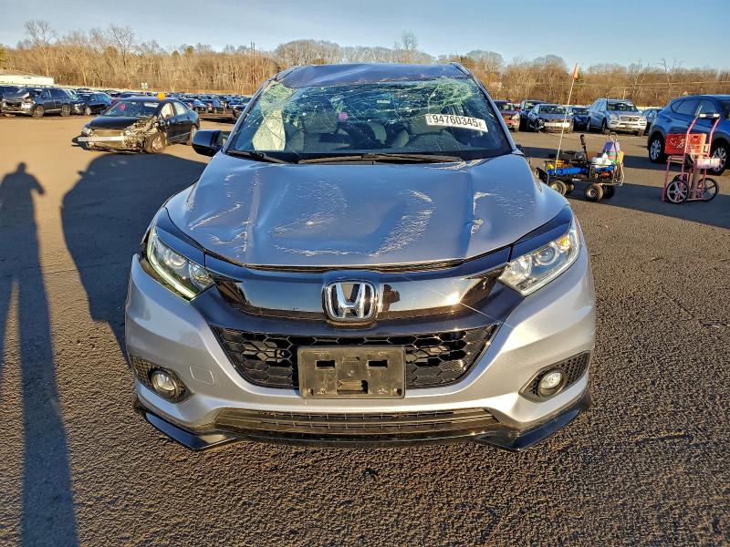 3CZRU6H11KG715132 - 2019 HONDA HR-V SPORT Srebrny zdjęcie 5