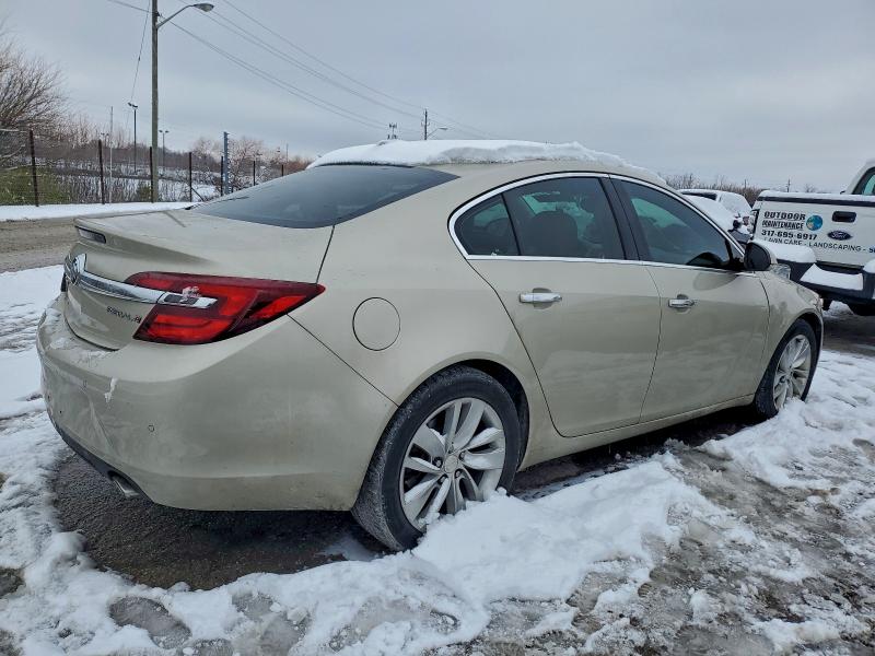 2G4GN5EX3E9233513 - 2014 BUICK REGAL PREMIUM Բեժ լուսանկար 3