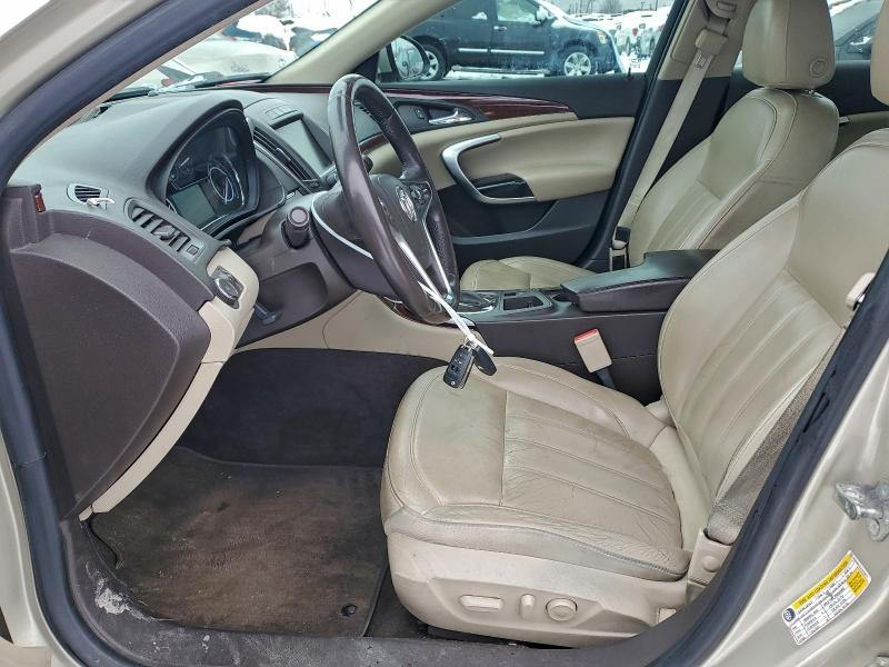 2G4GN5EX3E9233513 - 2014 BUICK REGAL PREMIUM Բեժ լուսանկար 7