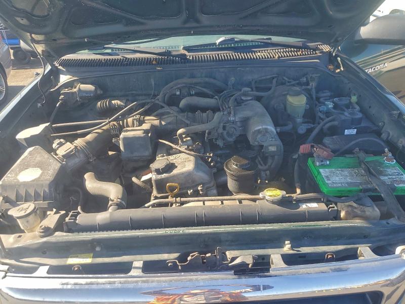 4TAWM72N9YZ606643 - 2000 TOYOTA TACOMA XTRACAB 绿色 照片 11