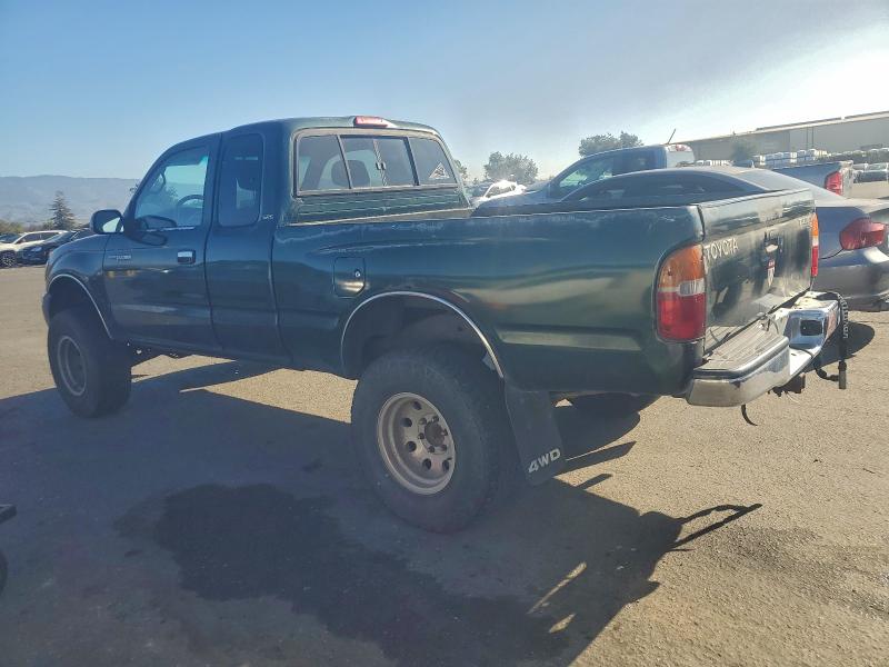 4TAWM72N9YZ606643 - 2000 TOYOTA TACOMA XTRACAB 绿色 照片 2