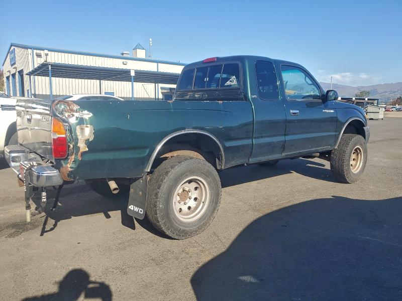 4TAWM72N9YZ606643 - 2000 TOYOTA TACOMA XTRACAB 绿色 照片 3