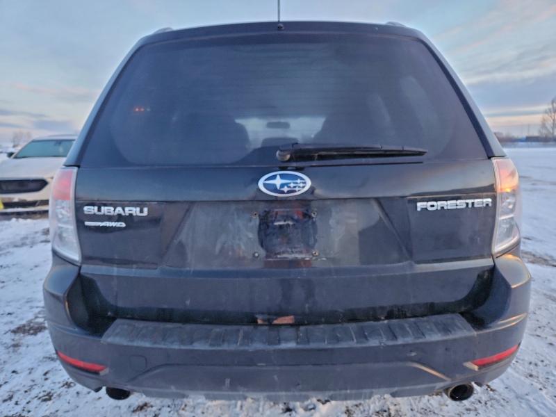 JF2SHCDC1BH734160 - 2011 SUBARU FORESTER 2.5X PREMIUM BLACK photo 6