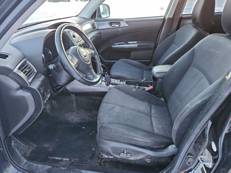 JF2SHCDC1BH734160 - 2011 SUBARU FORESTER 2.5X PREMIUM BLACK photo 7