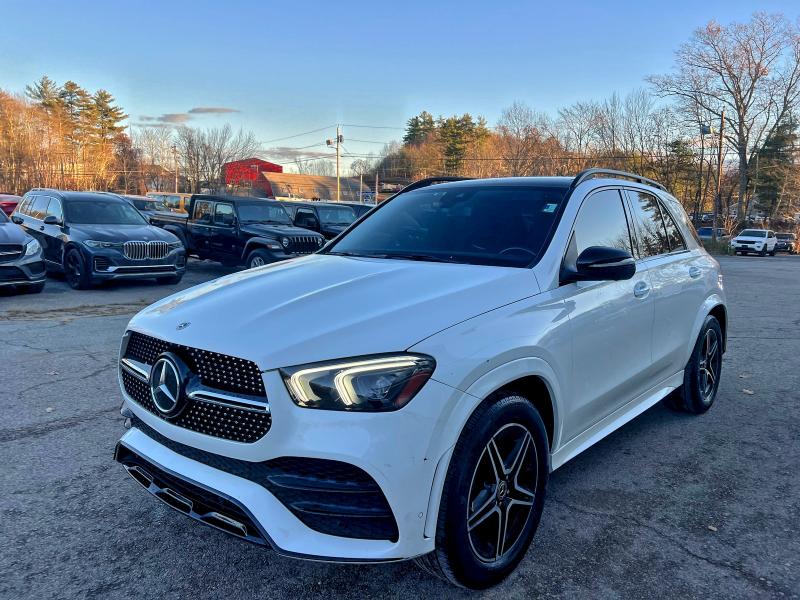 4JGFB4KB1MA516180 - 2021 MERCEDES-BENZ GLE 350 4MATIC WHITE photo 2