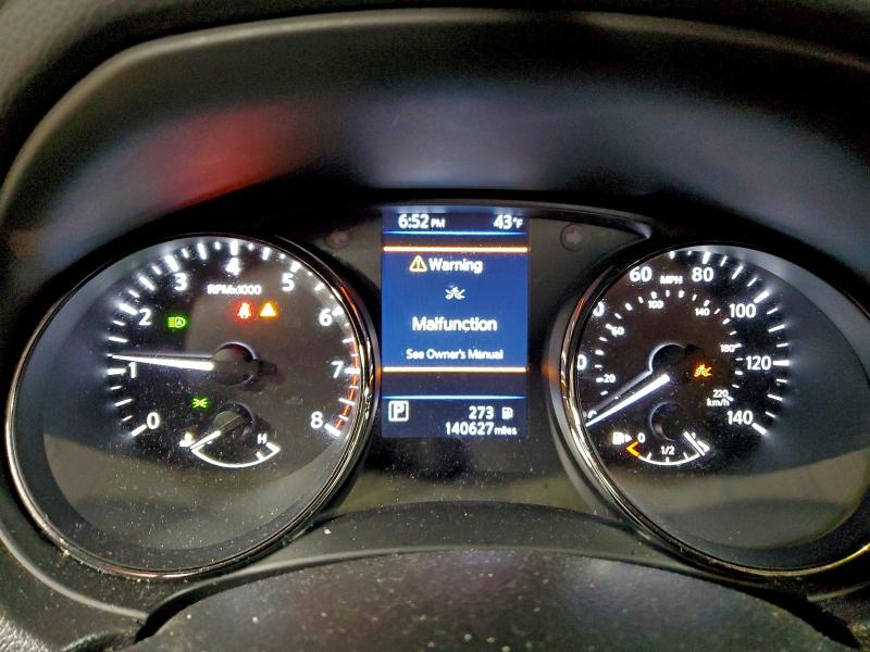 JN8AT2MT0JW490664 - 2018 NISSAN ROGUE S შავი ფოტო 9