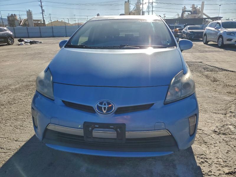JTDKN3DP8C3026707 - 2012 TOYOTA PRIUS PLUG 蓝色 照片 5