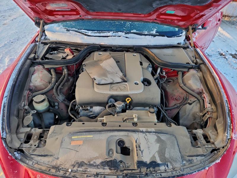 JNKCV64E89M605086 - 2009 INFINITI G37 BASE RED photo 11