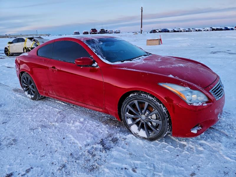 JNKCV64E89M605086 - 2009 INFINITI G37 BASE RED photo 4