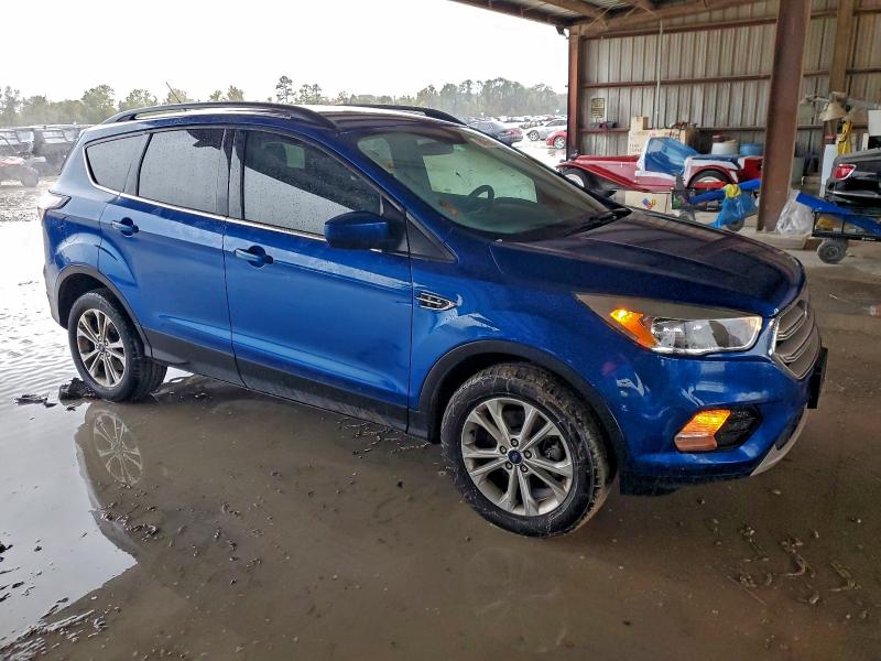 1FMCU9GD2JUA91292 - 2018 FORD ESCAPE SE ლურჯი ფოტო 4