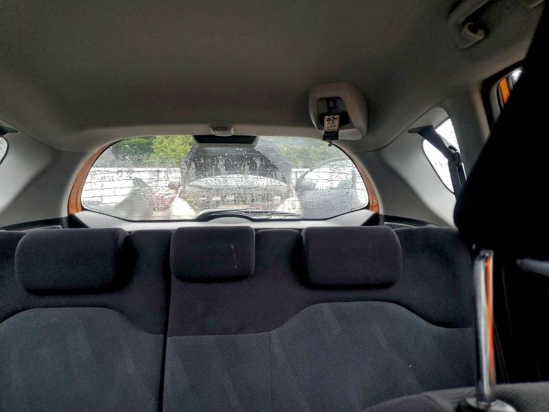 JHMGE88419S025415 - 2009 HONDA FIT SPORT ORANGE photo 10