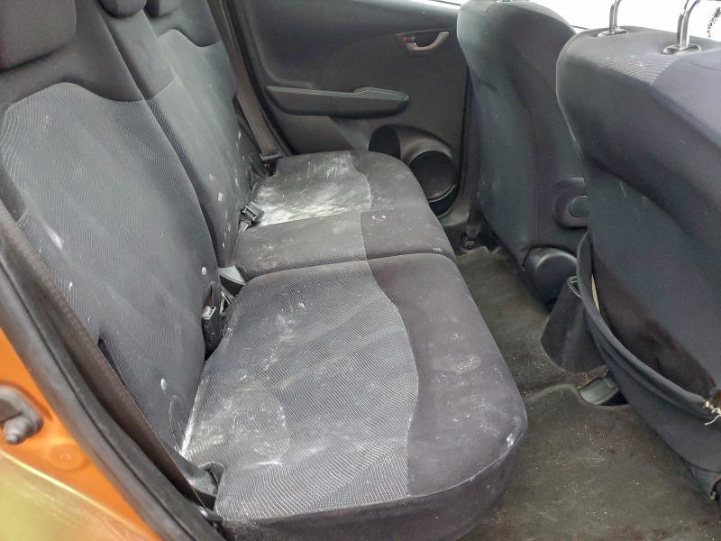 JHMGE88419S025415 - 2009 HONDA FIT SPORT ORANGE photo 11