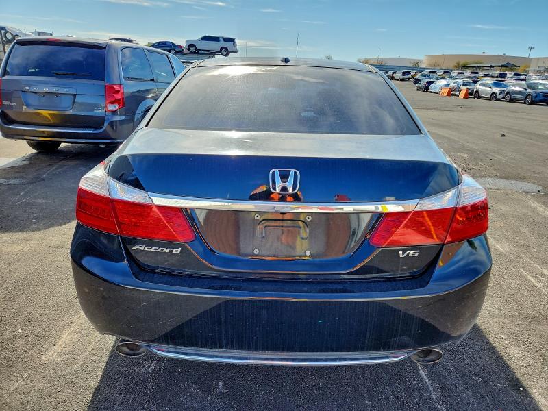 1HGCR3F87DA039154 - 2013 HONDA ACCORD EXL Қара фото 6