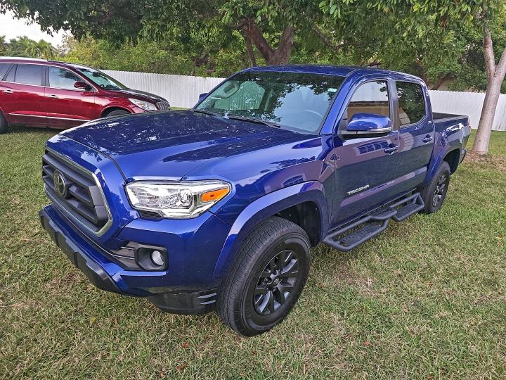 3TMCZ5AN2PM569644 - 2023 TOYOTA TACOMA DOUBLE CAB Көк фото 2