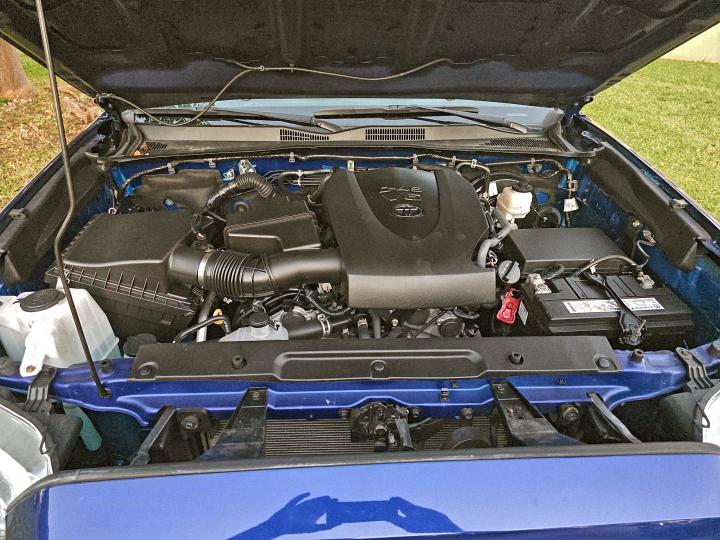 3TMCZ5AN2PM569644 - 2023 TOYOTA TACOMA DOUBLE CAB Көк фото 7