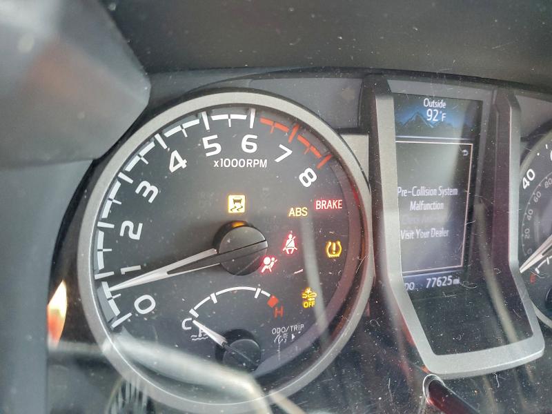 3TMAZ5CN8LM118524 - 2020 TOYOTA TACOMA DOUBLE CAB 灰色 照片 9