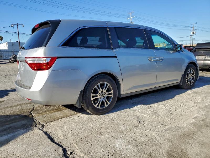 5FNRL5H47BB074409 - 2011 HONDA ODYSSEY EX Argent photo 3