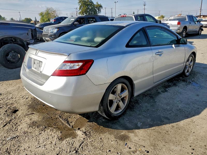 2HGFG12837H519226 - 2007 HONDA CIVIC EX SILVER photo 3