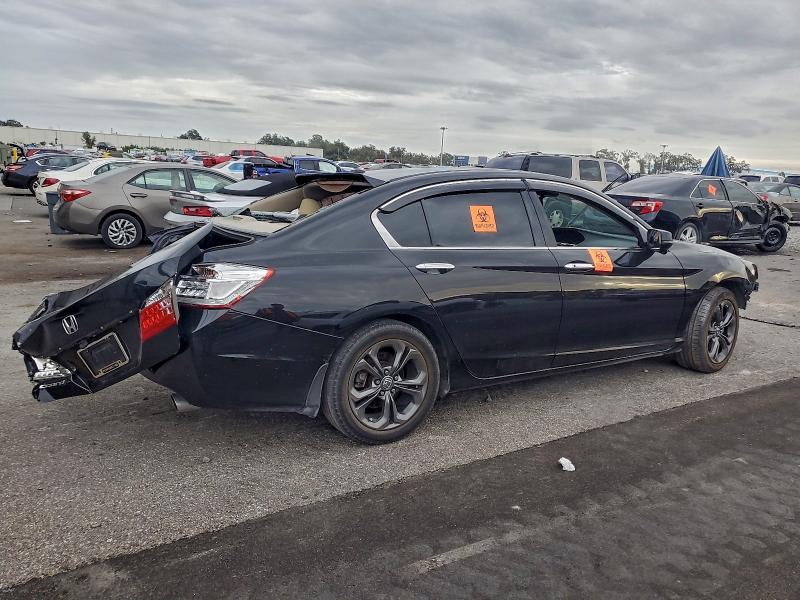 1HGCR2F81DA043615 - 2013 HONDA ACCORD EXL Чорний фото 3