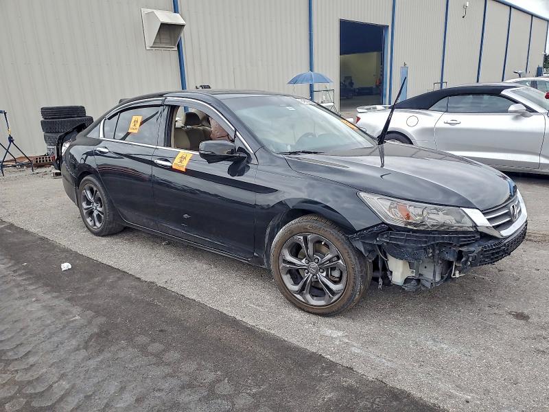 1HGCR2F81DA043615 - 2013 HONDA ACCORD EXL Чорний фото 4