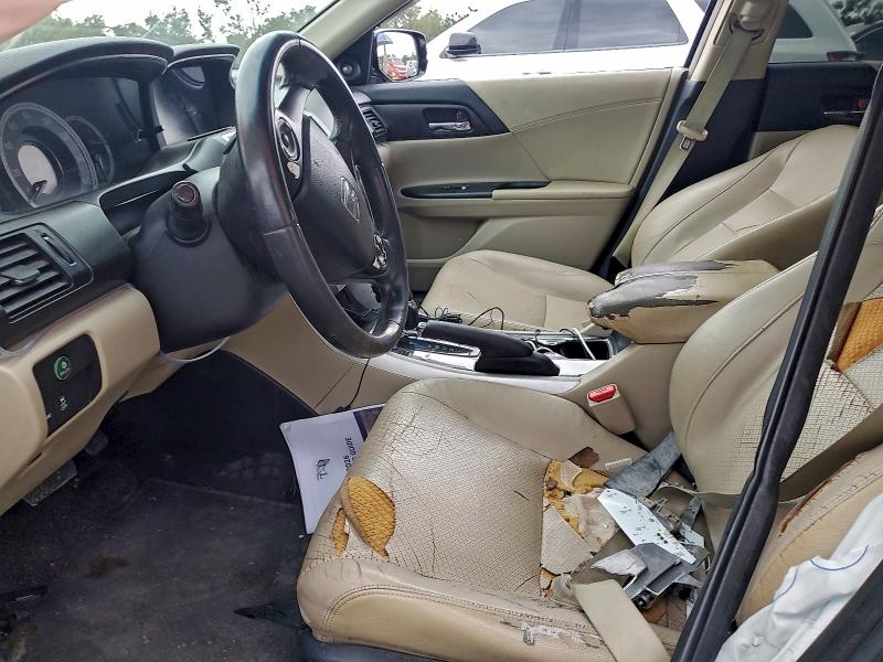 1HGCR2F81DA043615 - 2013 HONDA ACCORD EXL Чорний фото 7