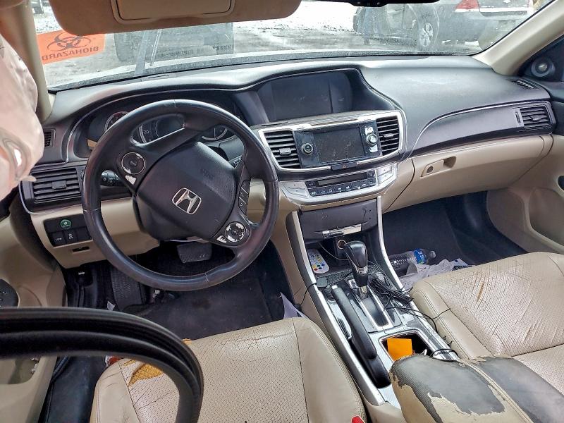 1HGCR2F81DA043615 - 2013 HONDA ACCORD EXL Чорний фото 8