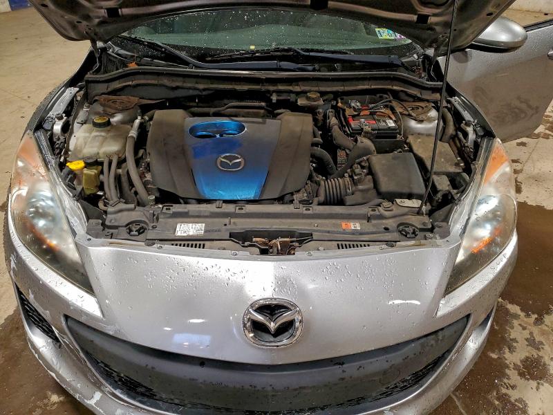 JM1BL1V75C1522343 - 2012 MAZDA 3 I SILVER photo 11