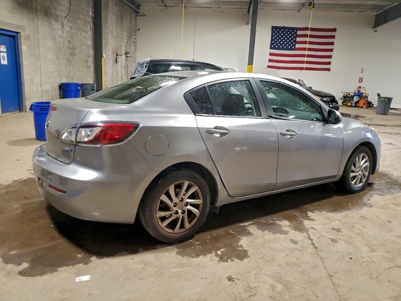 JM1BL1V75C1522343 - 2012 MAZDA 3 I SILVER photo 3