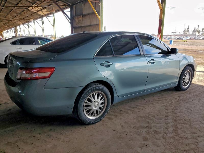 4T4BF3EKXAR072872 - 2010 TOYOTA CAMRY BASE GREEN photo 3