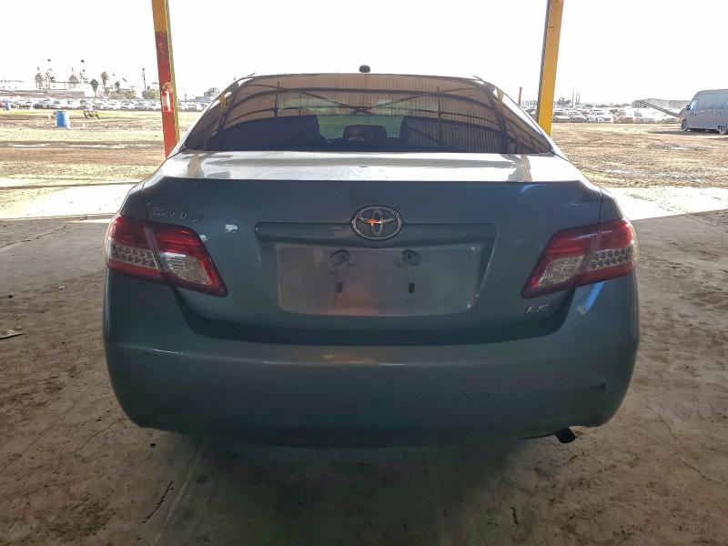 4T4BF3EKXAR072872 - 2010 TOYOTA CAMRY BASE GREEN photo 6