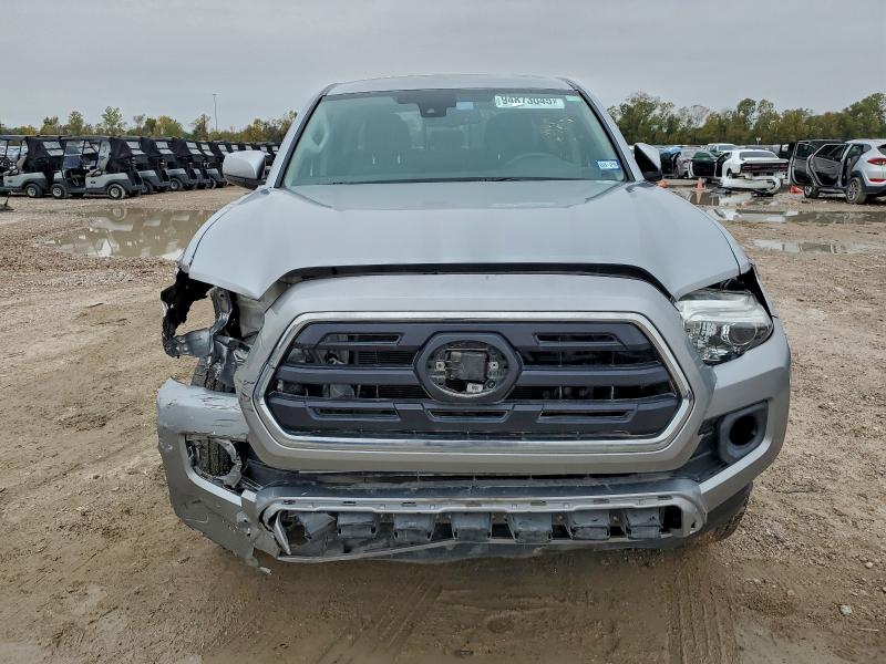 5TFAZ5CN1KX080076 - 2019 TOYOTA TACOMA DOUBLE CAB Сріблястий фото 5