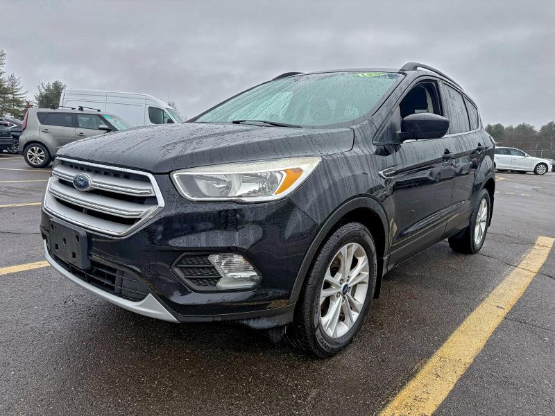 1FMCU9GD0JUA75530 - 2018 FORD ESCAPE SE BLACK photo 2