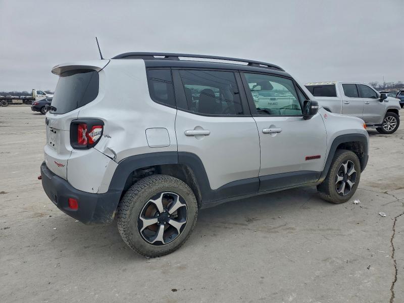 ZACNJDC14MPM09758 - 2021 JEEP RENEGADE TRAILHAWK Gümüş foto 3