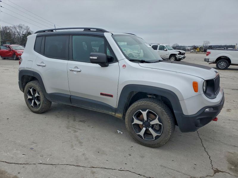 ZACNJDC14MPM09758 - 2021 JEEP RENEGADE TRAILHAWK Gümüş foto 4