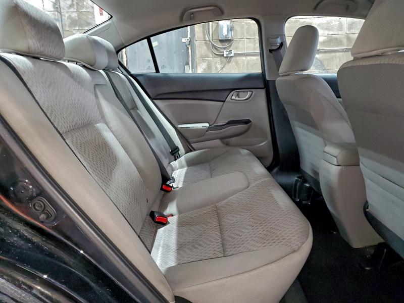 19XFB2F59EE022077 - 2014 HONDA CIVIC LX შავი ფოტო 10