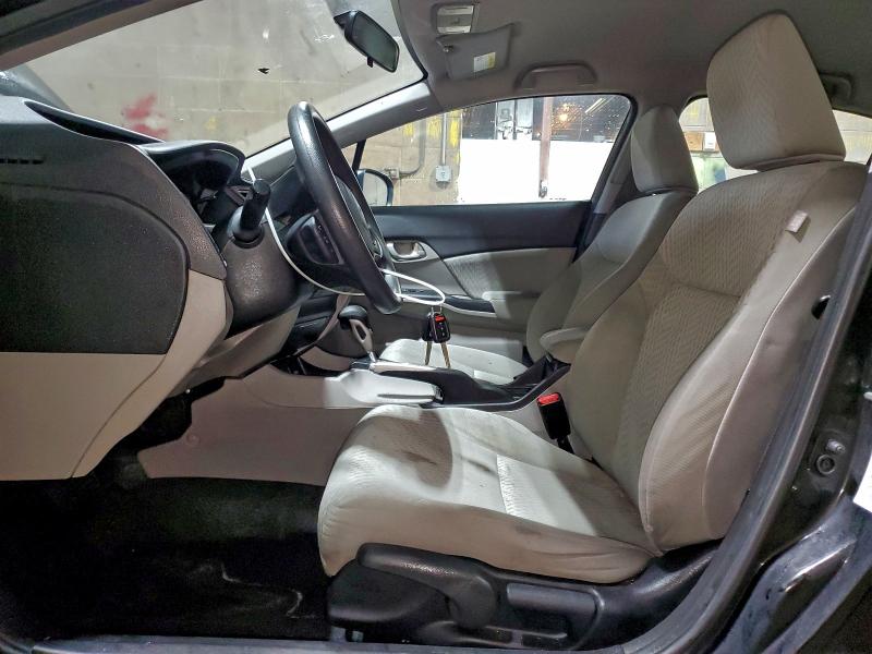 19XFB2F59EE022077 - 2014 HONDA CIVIC LX შავი ფოტო 7