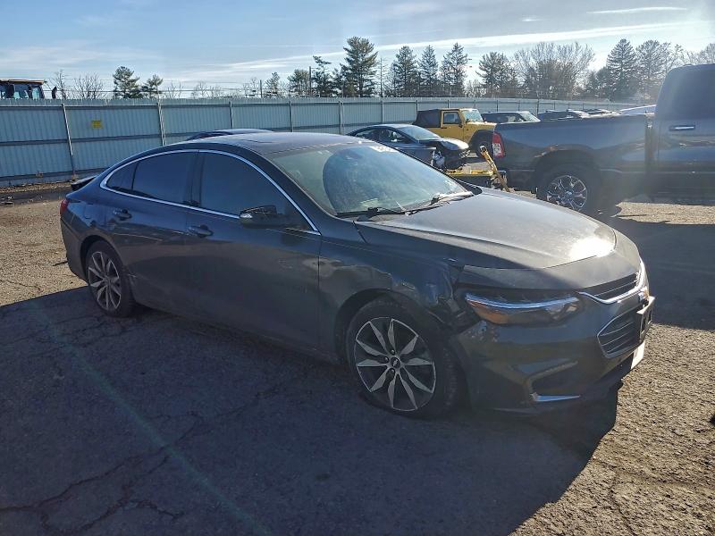 1G1ZE5ST6GF252834 - 2016 CHEVROLET MALIBU LT GRAY photo 4