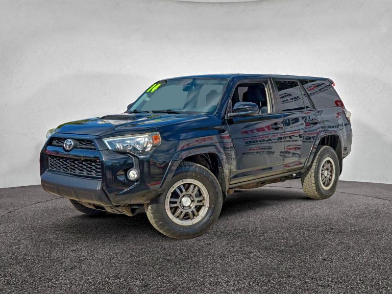 JTEBU5JRXE5194355 - 2014 TOYOTA 4RUNNER SR5 BLACK photo 2