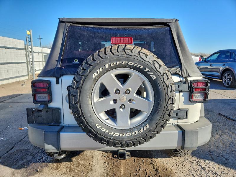 1J4FA24129L776903 - 2009 JEEP WRANGLER X თეთრი ფოტო 6