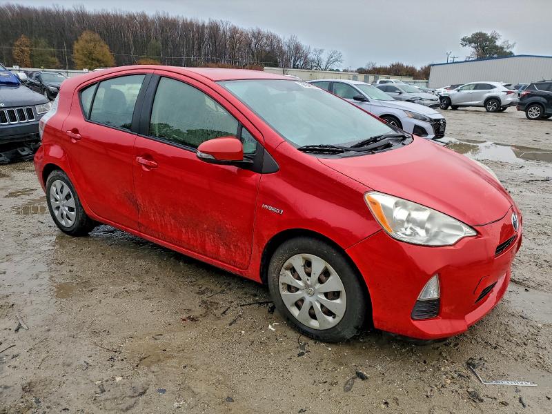 JTDKDTB33C1506460 - 2012 TOYOTA PRIUS C Rot Foto 4