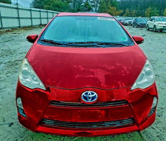 JTDKDTB33C1506460 - 2012 TOYOTA PRIUS C Rot Foto 5