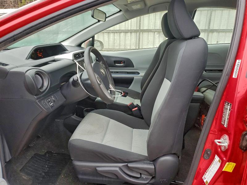 JTDKDTB33C1506460 - 2012 TOYOTA PRIUS C Rot Foto 7