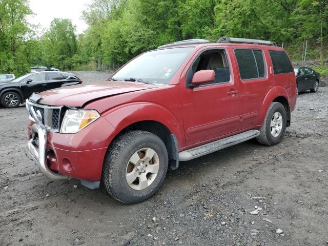 5N1AR18W15C778866 - 2005 NISSAN PATHFINDER LE Rojo foto 2
